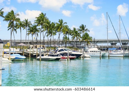 Miami, taken from Bayside Marketplace, Miami, Florida, USA.