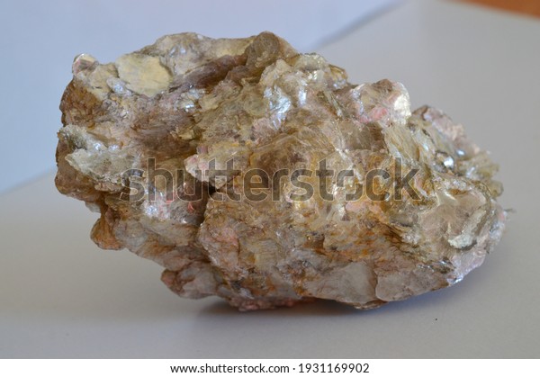 mica mineral stone on\
collection 