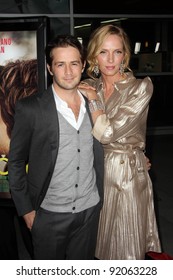 Michael Angarano And Uma Thurman At The 