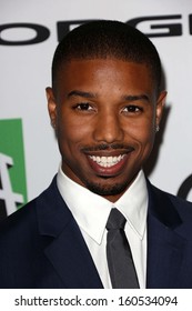 Michael B. Jordan At The 17th Annual Hollywood Film Awards Arrivals, Beverly Hilton Hotel, Beverly Hills, CA 10-21-13