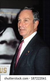 Michael Bloomberg At Premiere Of FOCUS, NY, 10/16/2001