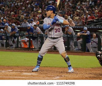 Michael Conforto Center Fielder For The New York Mets At Chase Field In Phoenix,AZ USA June 17,2018.