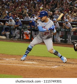 Michael Conforto Center Fielder For The New York Mets At Chase Field In Phoenix,AZ USA June 17,2018.