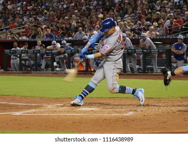 Michael Conforto Center Fielder For The New York Mets At Chase Field In Phoenix, Arizona USA June 17,2018.