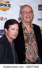 Michael J. Fox And Christopher Lloyd At Spike TV's 