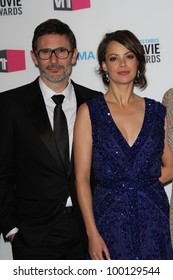 Michel Hazanavicius, Berenice Bejo At The 17th Annual Critics' Choice Movie Awards, Palladium, Hollywood, CA  01-12-12