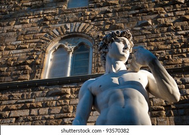 Michelangelo's David Statue In Florence, Italy