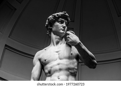 Michelangelo's David Statue, Florence, Uffizi Museum