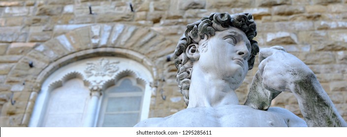 Michelangelo's Sculpture Of David Florence Italy