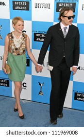 Michelle Williams And Heath Ledger At The 2007 Film Independent's Spirit Awards. Santa Monica Pier, Santa Monica, CA. 02-24-07