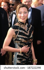 Michelle Yeoh, In Barney Cheng, At Academy Awards, 3/25/2001