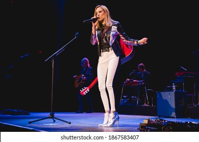 MICHIGAN, USA - July 12, 2019: Sheryl Crow Performs Live At Van Andel Arena