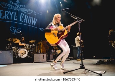 MICHIGAN, USA - July 12, 2019: Sheryl Crow Performs Live At Van Andel Arena