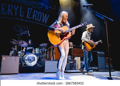 MICHIGAN, USA - July 12, 2019: Sheryl Crow Performs Live At Van Andel Arena