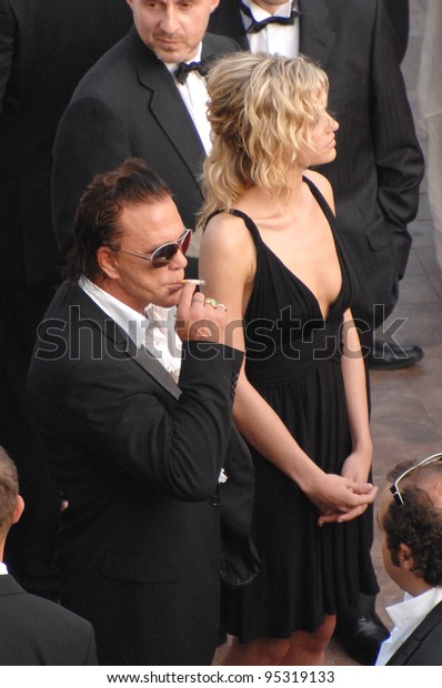 Dating Mickey Rourke