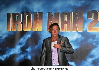 Mickey Rourke At The  'Iron Man 2' Film Photocall, Four Seasons, Beverly Hills, CA. 04-23-10