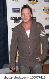 Mickey Rourke  At Spike TV's 