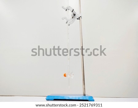 micro burette for chemical analysis titration method