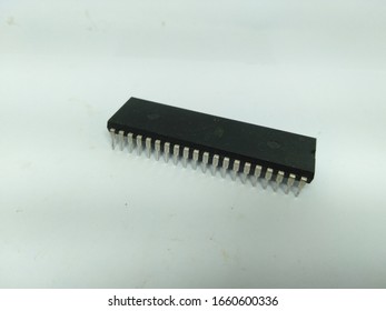 Micro controller IC with white background