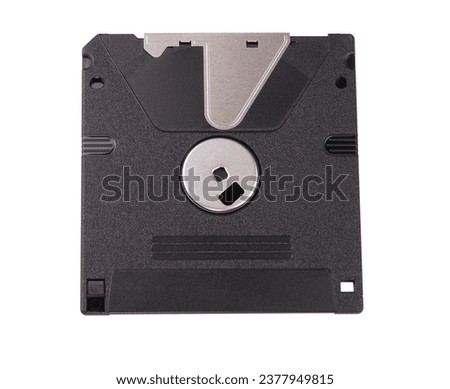 micro floppy disk isolated at dry sunny day
