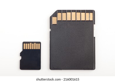 Micro Sd Card And Adapter