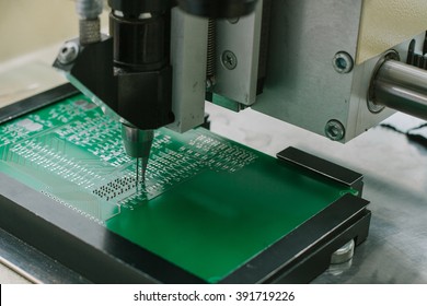 Microchip Production Factory