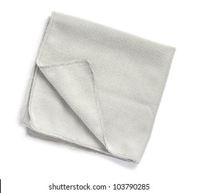 Microfiber Towel On White Background