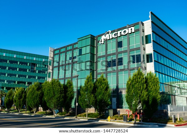 Micron Technology Office Campus Silicon Valley Stock Photo Edit Now