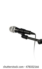 Microphone isolate on white background - Shutterstock ID 478332166