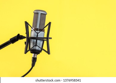 Microphone Isolated On Yellow Background
(Mic, Condencer Mic, Voice Mic, Instrument Mic, Studio Mics, Microphones, Condencer Microphone, Voice Microphone, Instrument Microphone, Studio Microphones)