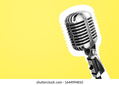 microphone isolated on Yellow background
				(Mic, condencer Mic, Voice Mic, Instrument Mic, Studio Mics, Microphones, condencer Microphone, Voice Microphone, Instrument Microphone, Studio Microphones