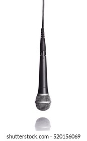 Microphone On A White Background