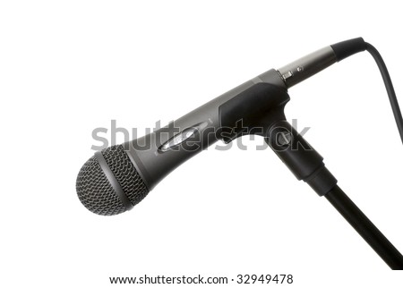 Microphone in Stand
