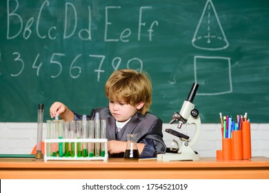 413 School boy looks through a microscope Images, Stock Photos ...