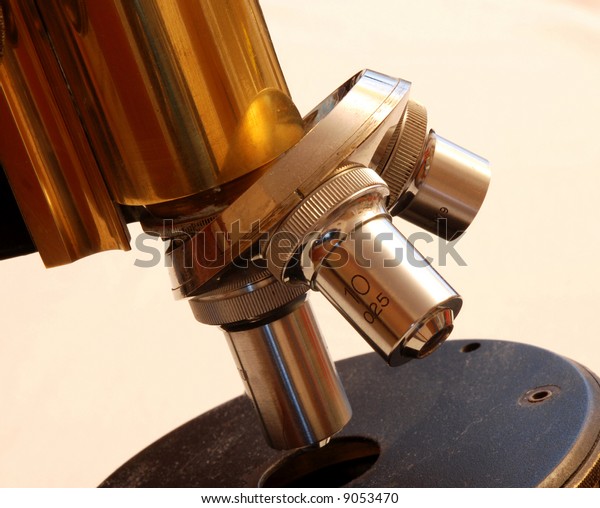 Microscope Turret Stock Photo Edit Now 9053470