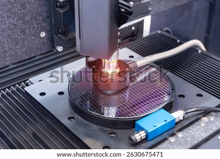 Microscope Used for Imaging Silicon Chips and Electronic Devices