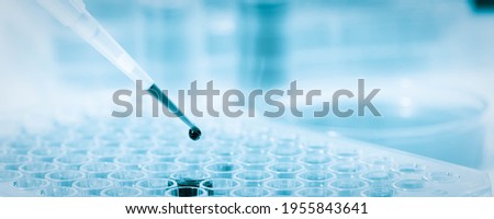 Microtubes and micropipet lab test