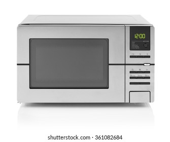 Microwave Oven Isolated On White