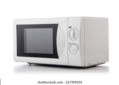 Microwave Oven On The Table