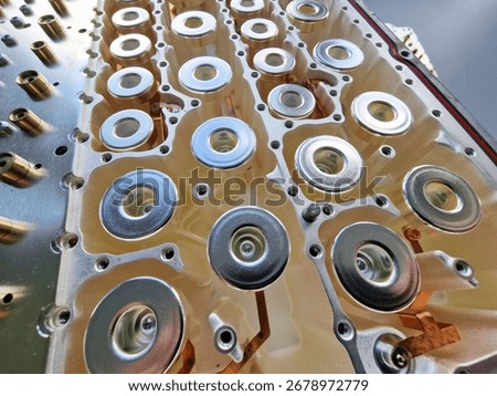 Microwave technology LTE duplexer cavity filter for high radio frequency power 4G base station close up