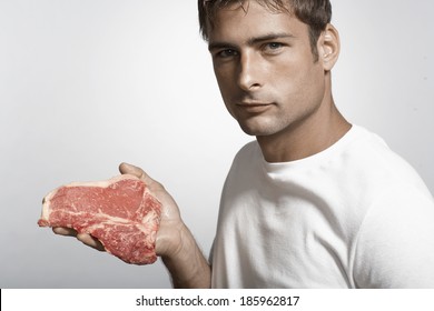 Steak Man Images Stock Photos Vectors Shutterstock