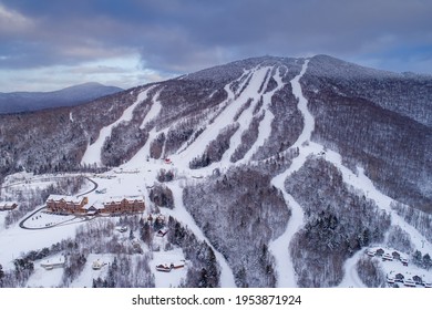 Mid Mountain At Burke Vermont Ski Resort 