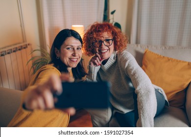 Middle Aged Female Friends Having Fun Stock Photo 1591027354 | Shutterstock