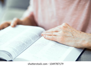 Middle Aged Woman Sitting On Sofa Stock Photo (Edit Now) 1349787179