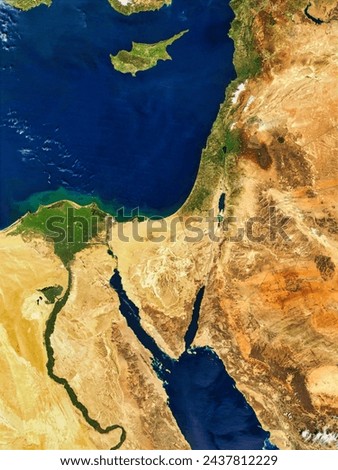 Middle East. Middle East. Elements of this image furnished by NASA.