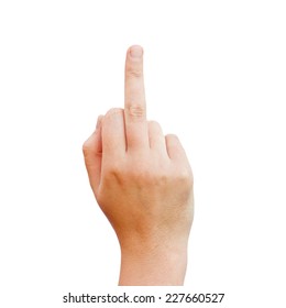 Middle Finger, Offensive Gesture