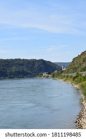 Middle Rhine Valley Near Kamp-Bornhofen In Summer 2020