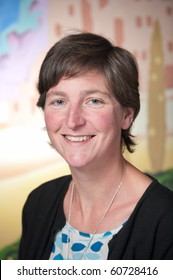 Middle-aged Business Woman Close-up Portrait