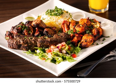 Mid-Eastern Mixed Grill Platter