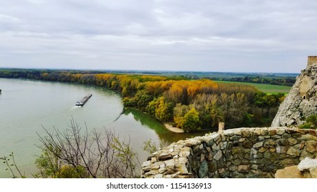 A Midevil Castle View Of The River 